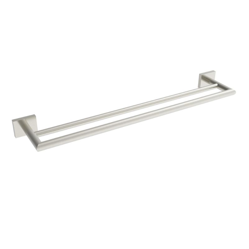 ICO Bath V62184 Crater 24" Double Towel Bar - Brushed Nickel