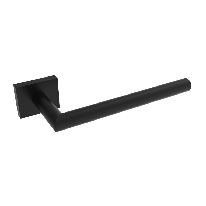 ICO Bath V62315 Crater 8" Towel Bar - Matte Black