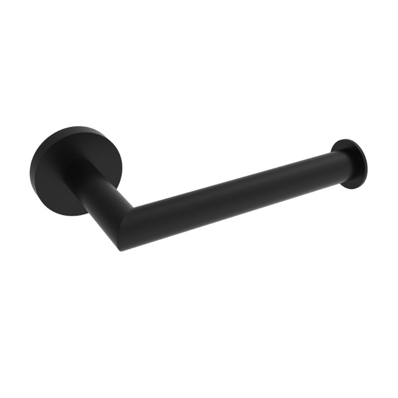 ICO Bath V63015 Summit Toilet Paper Holder - Matte Black (LH Post)