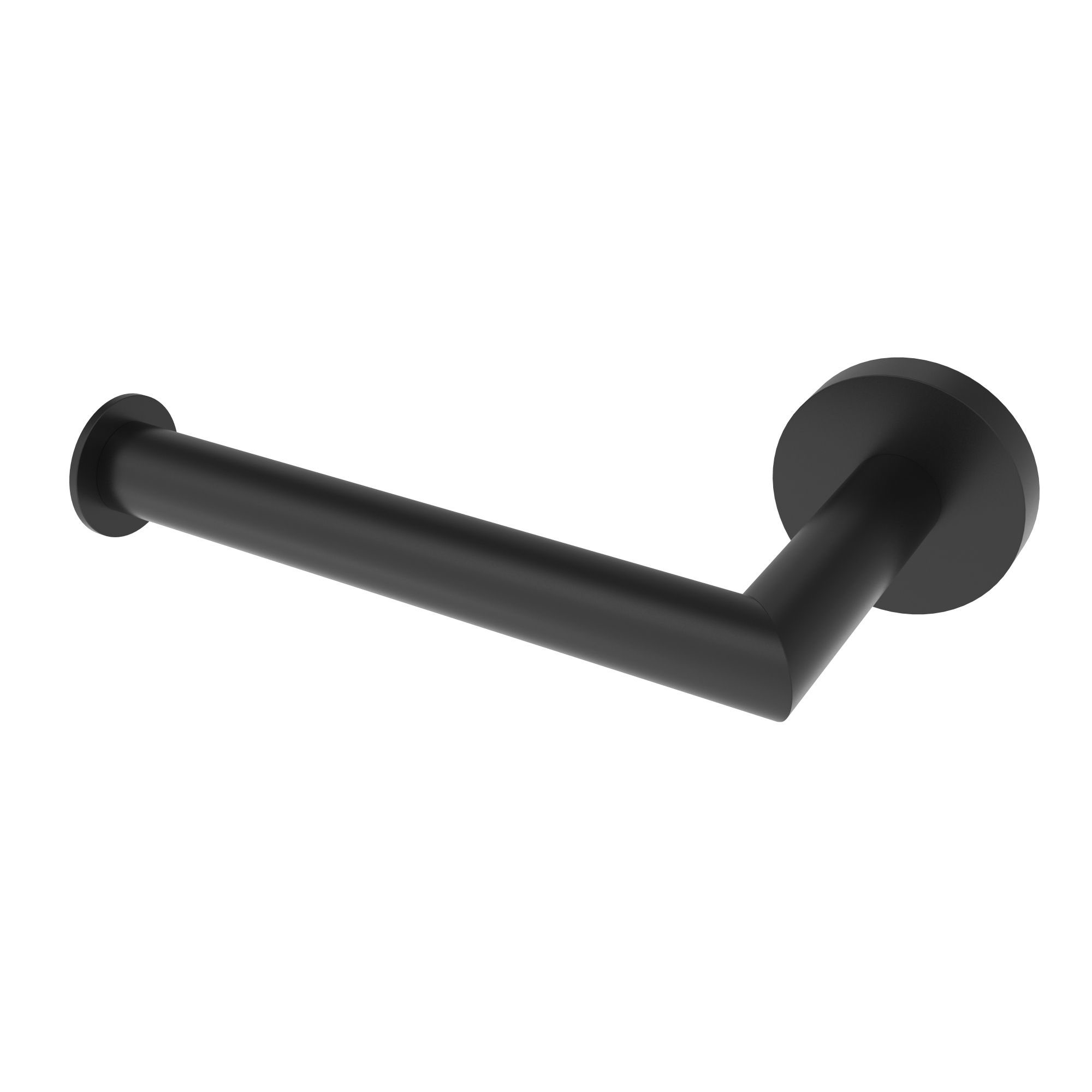 ICO Bath V63025 Summit Toilet Paper Holder - Matte Black (RH Post)