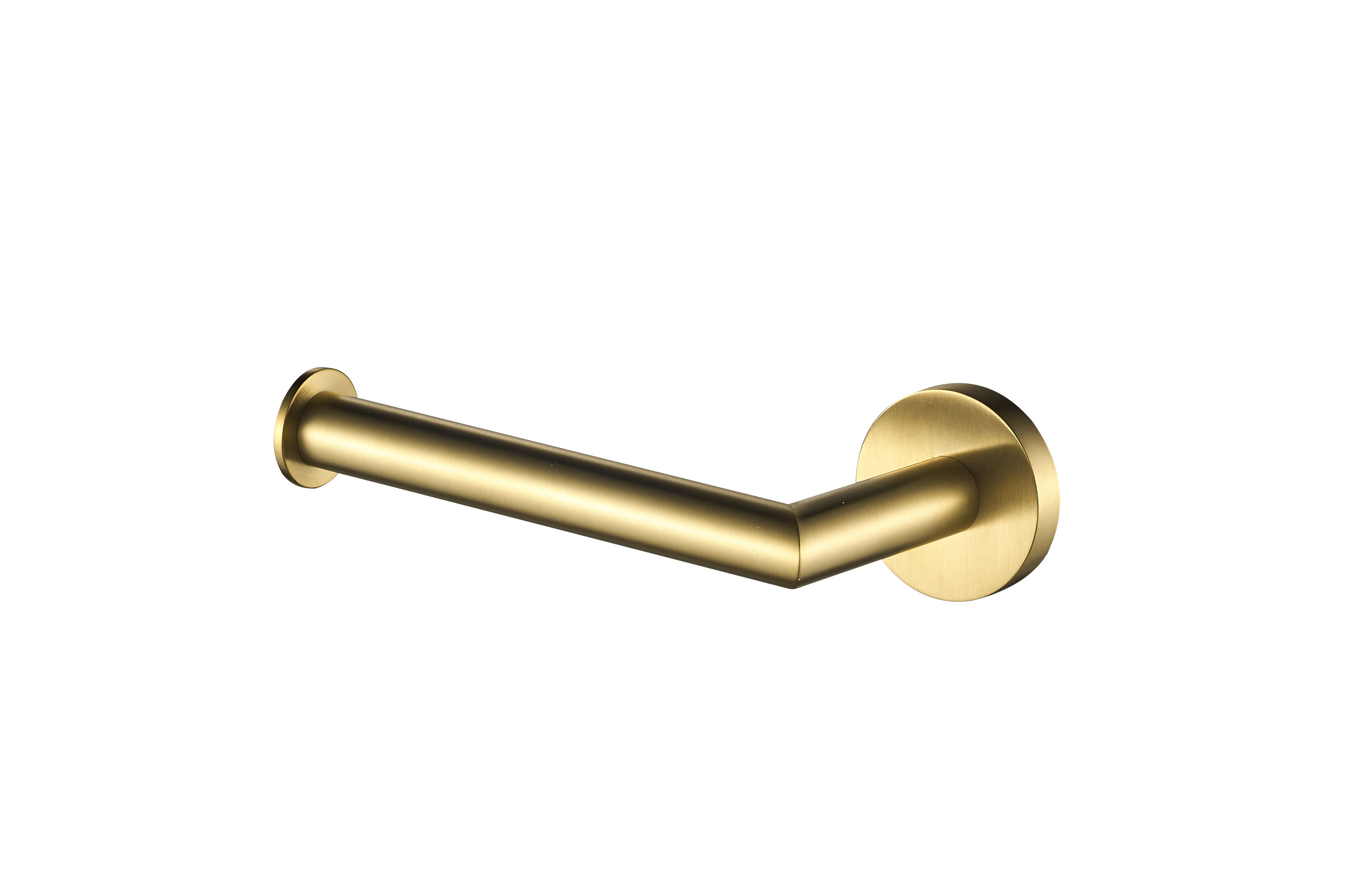 ICO Bath V63028 Summit Toilet Paper Holder - PVD Brushed Gold (RH Post)