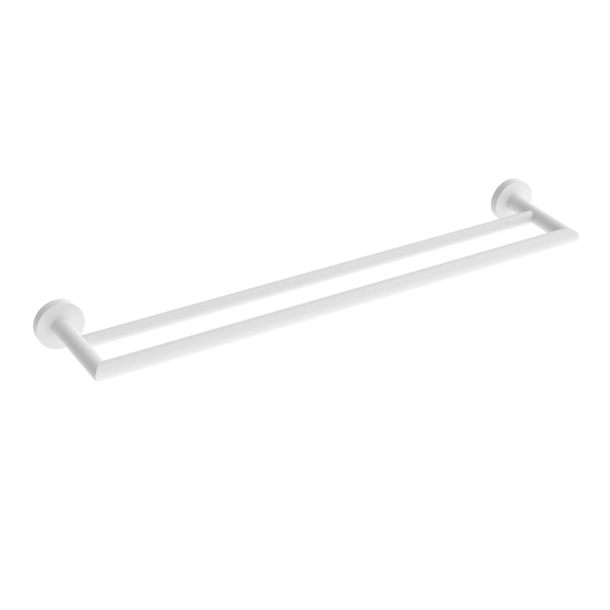 ICO Bath V63182 Summit 24" Double Towel Bar - Matte White