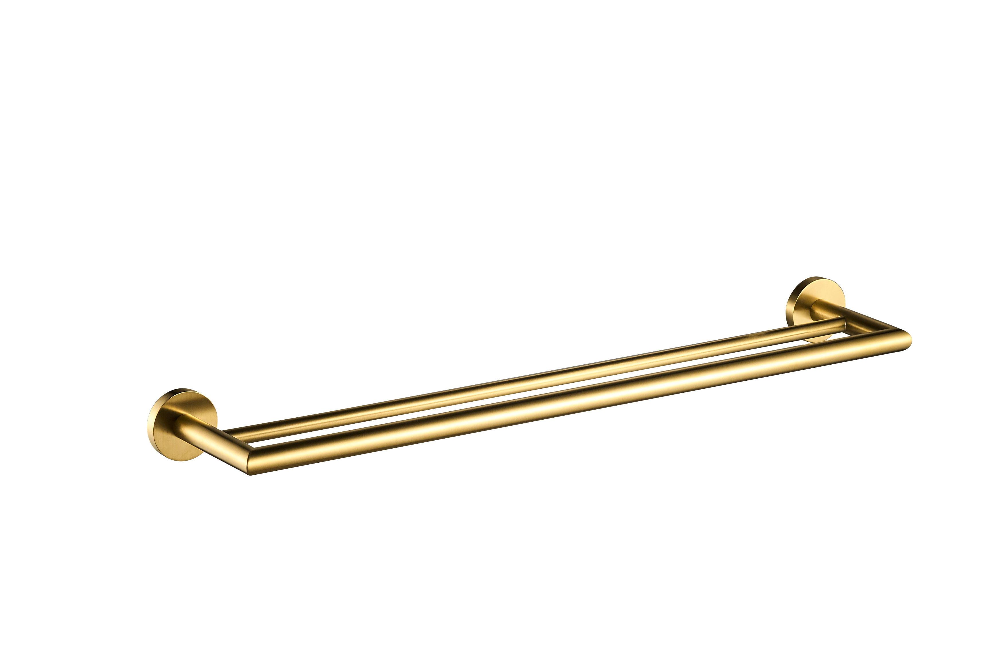 ICO Bath V63188 Summit 24" Double Towel Bar - PVD Brushed Gold