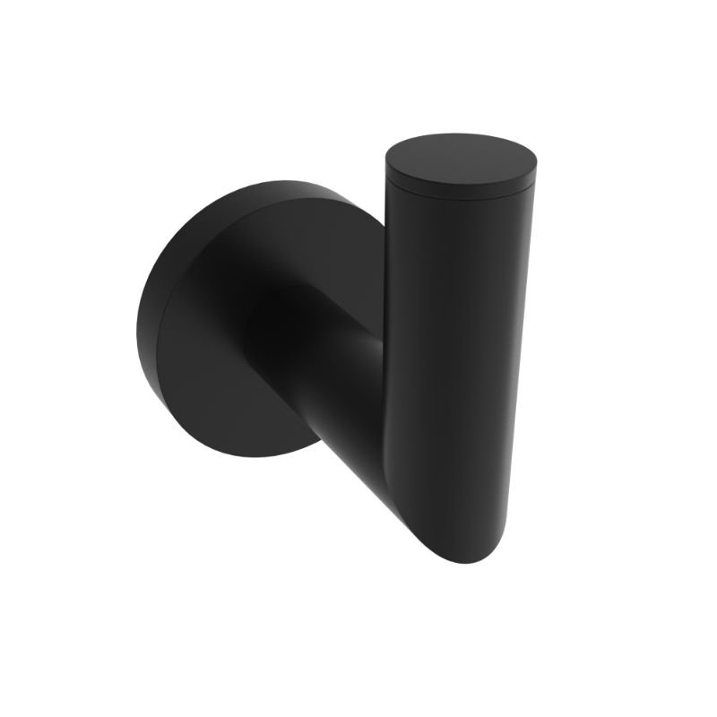 ICO Bath V63215 Summit Towel Hook - Matte Black