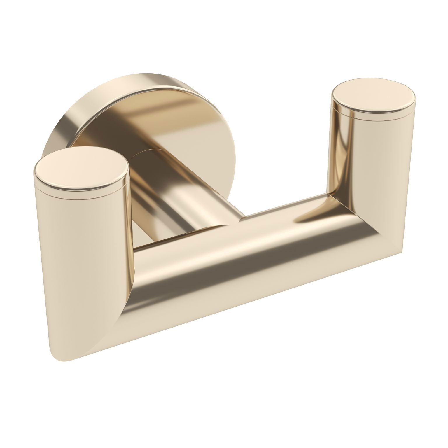 ICO Bath V63226 Summit Double Towel Hook - Polished Nickel