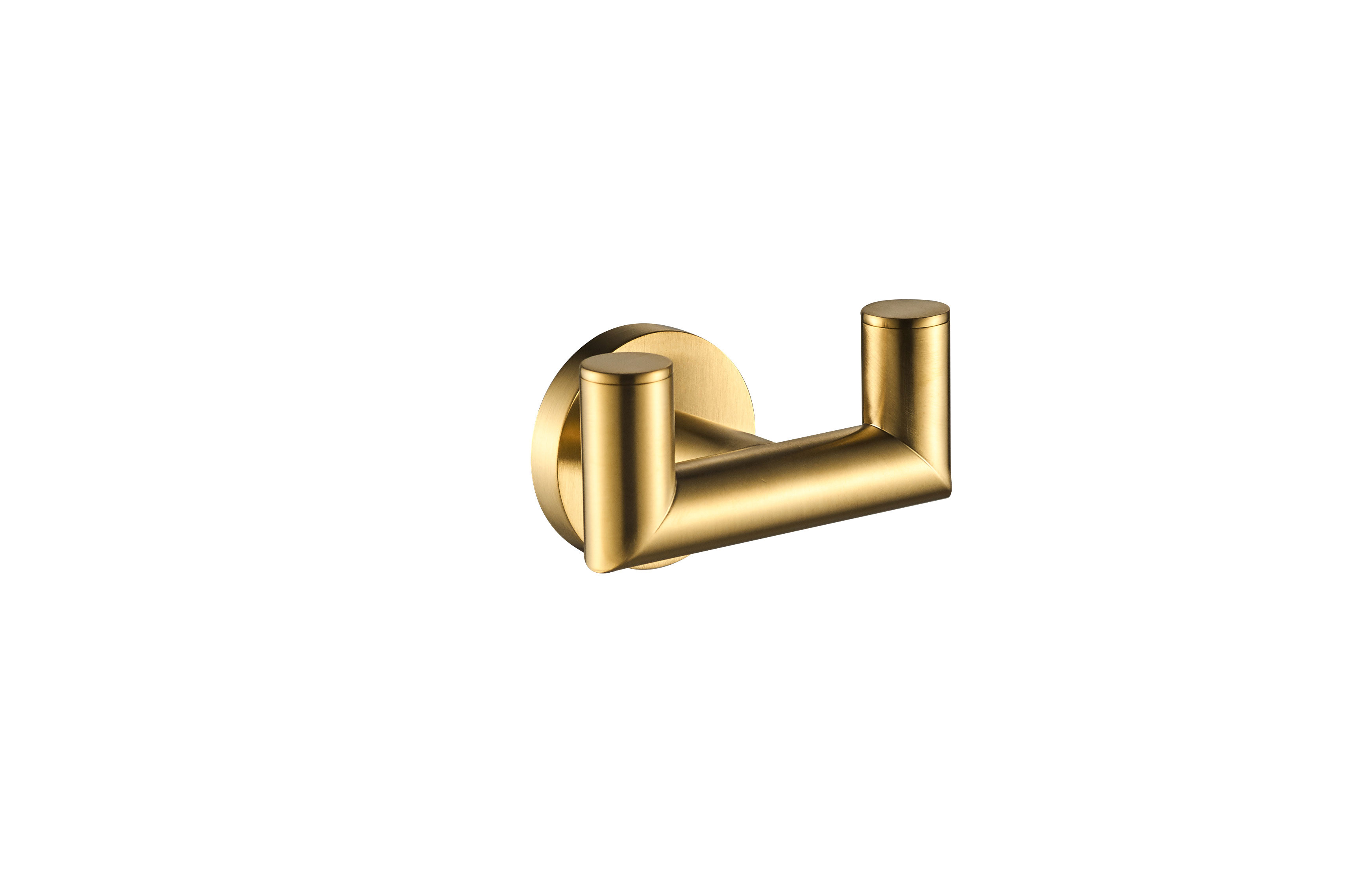 ICO Bath V63228 Summit Double Towel Hook - PVD Brushed Gold