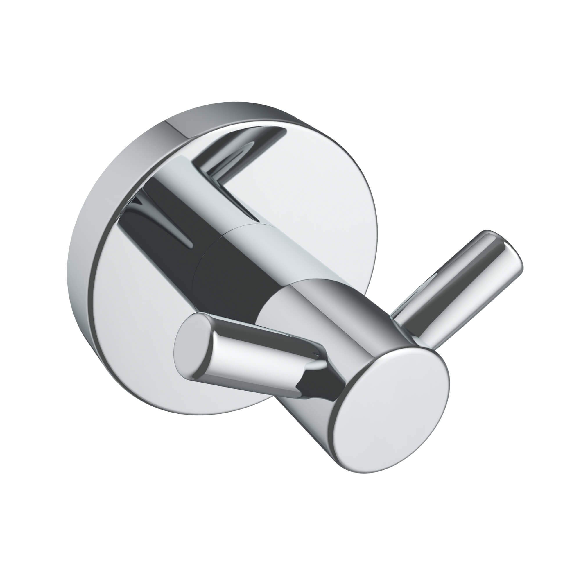 ICO Bath V63253 Summit Double Towel Hook - Chrome