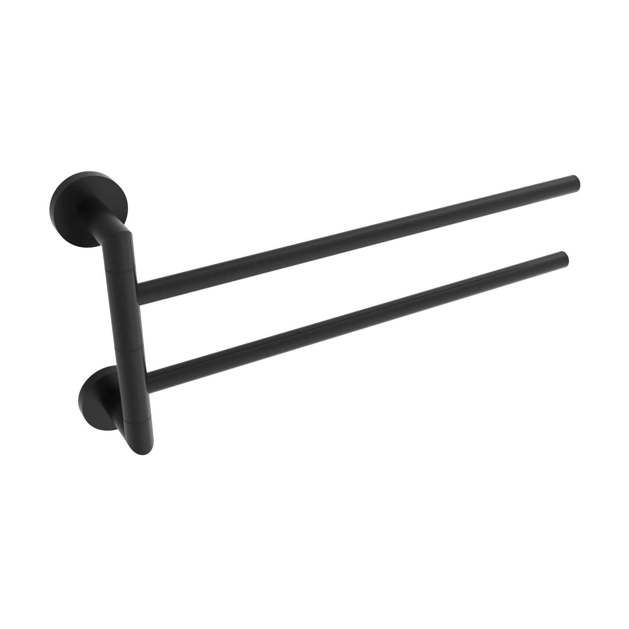 ICO Bath V63455 Summit Swivelling Towel Bar - Matte Black