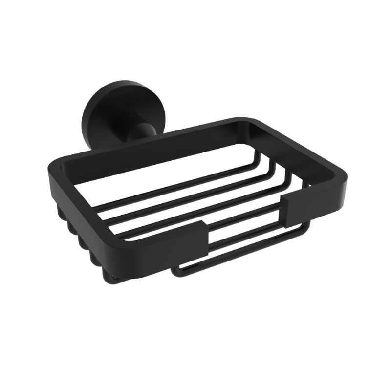 ICO Bath V63595 Summit Soap Basket - Matte Black