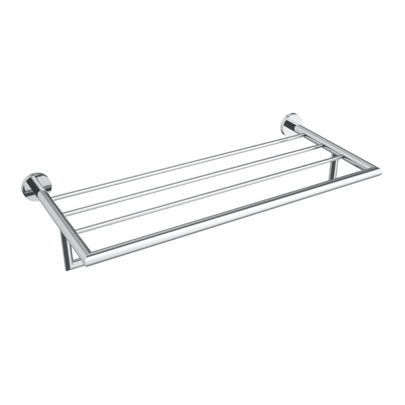 ICO Bath V63723 Summit Towel Shelf With Bar - Chrome