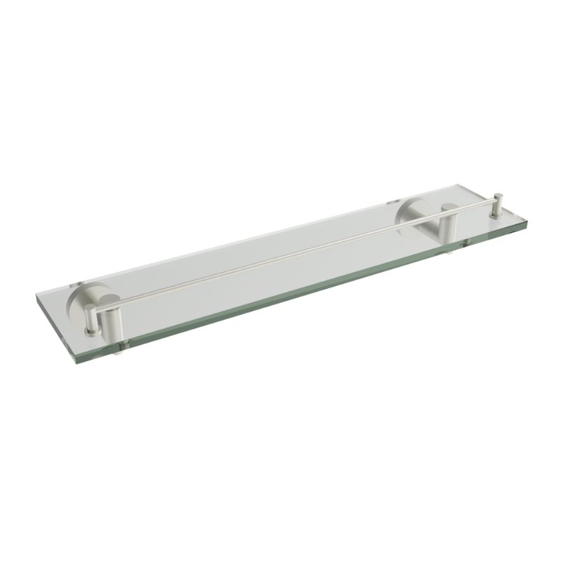 ICO Bath V63764 Summit Glass Shelf - Brushed Nickel