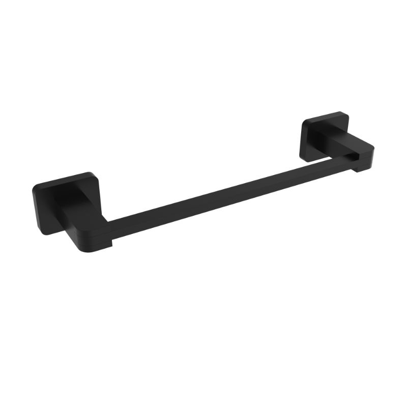 ICO Bath V64135 Spark 12" Towel Bar - Matte Black