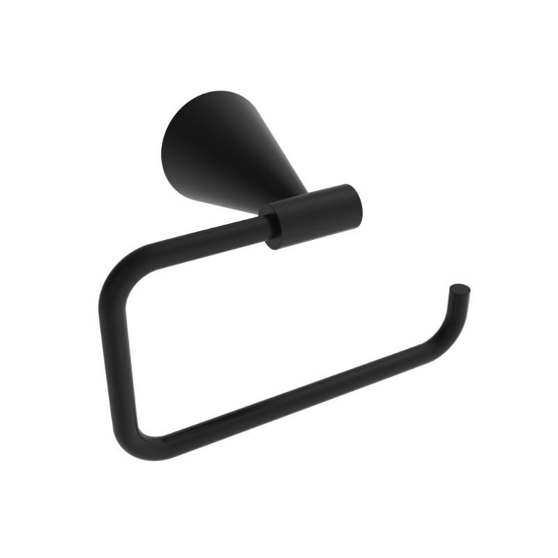 ICO Bath V65035 Cone Toilet Paper Holder - Matte Black