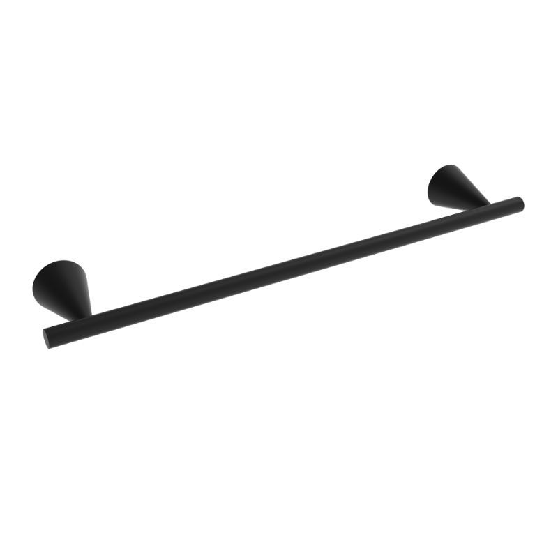 ICO Bath V65145 Cone 18" Towel Bar - Matte Black