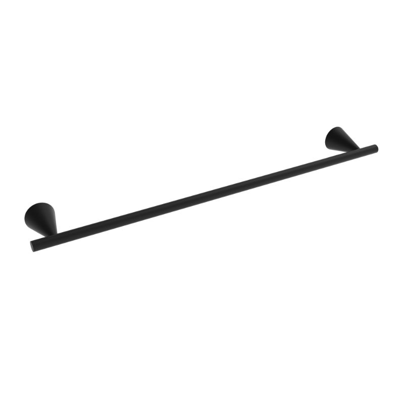 ICO Bath V65155 Cone 24" Towel Bar - Matte Black