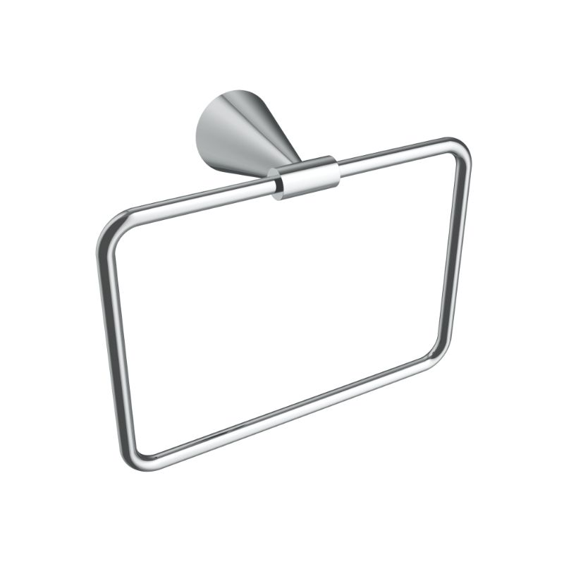 ICO Bath V65313 Cone Towel Ring - Chrome