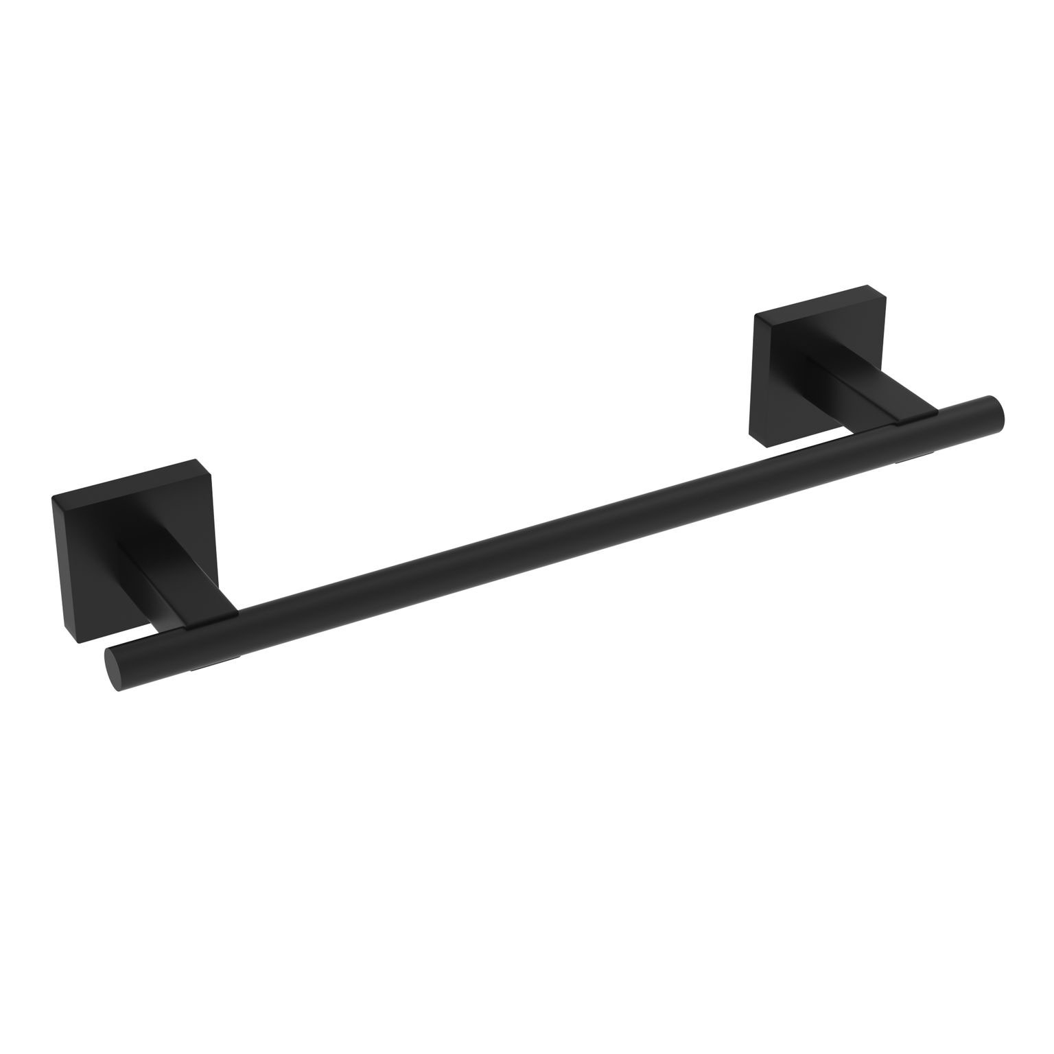 ICO Bath V66135 Heat 12" Towel Bar - Matte Black