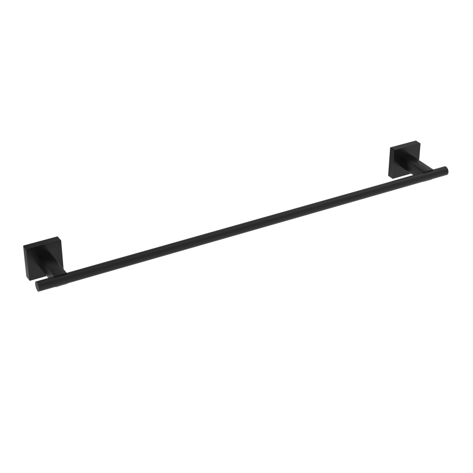 ICO Bath V66155 Heat 24" Towel Bar - Matte Black