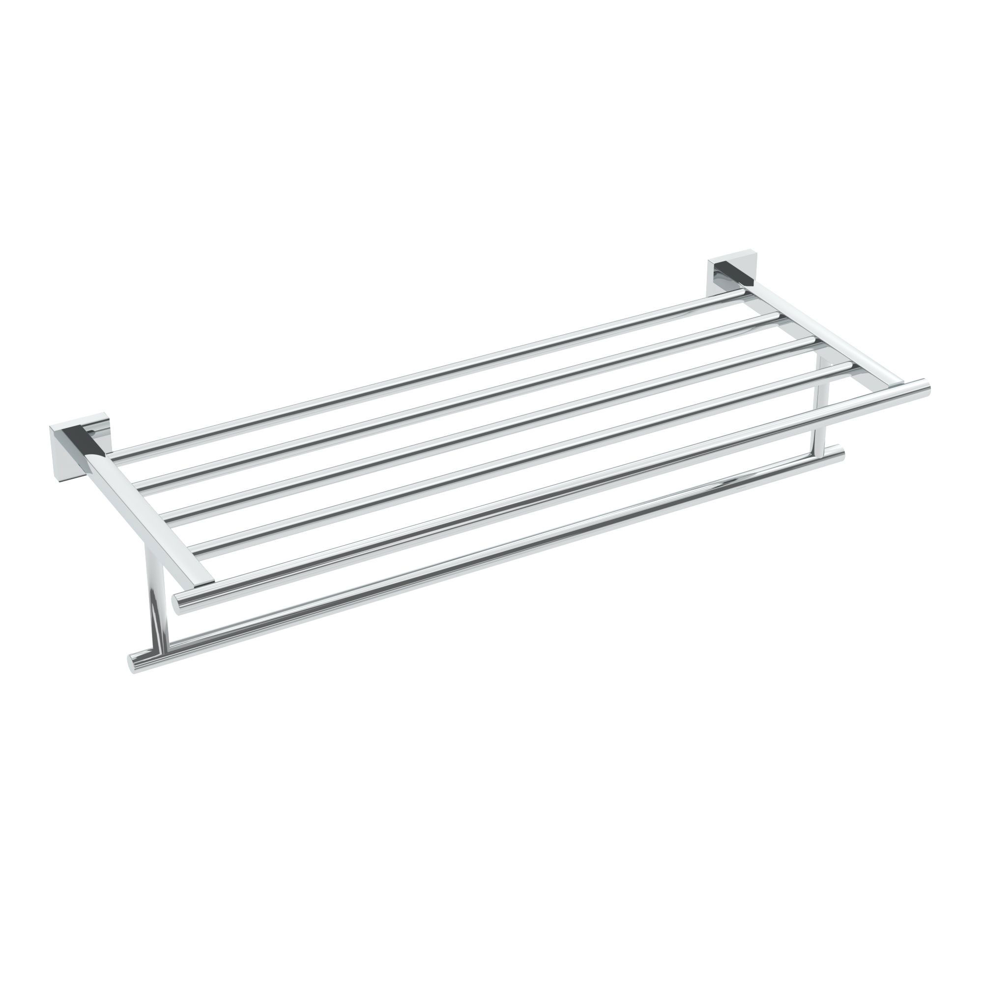 ICO Bath V66723 Heat Towel Shelf With Bar - Chrome