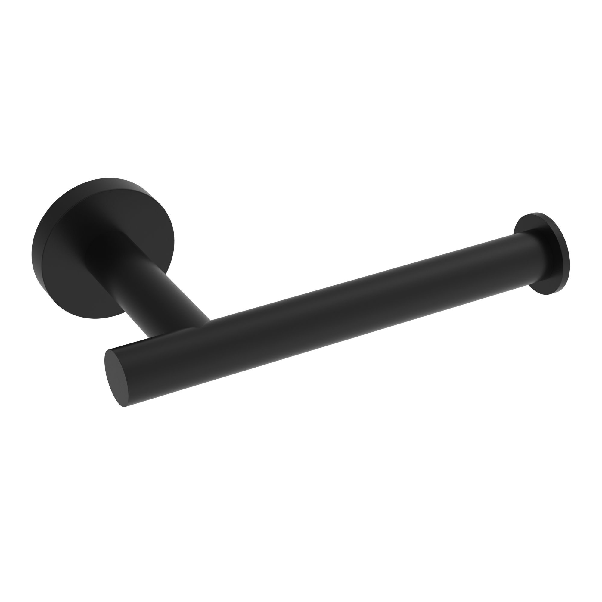 ICO Bath V67015 Lava Toilet Paper Holder - Matte Black (LH Post)