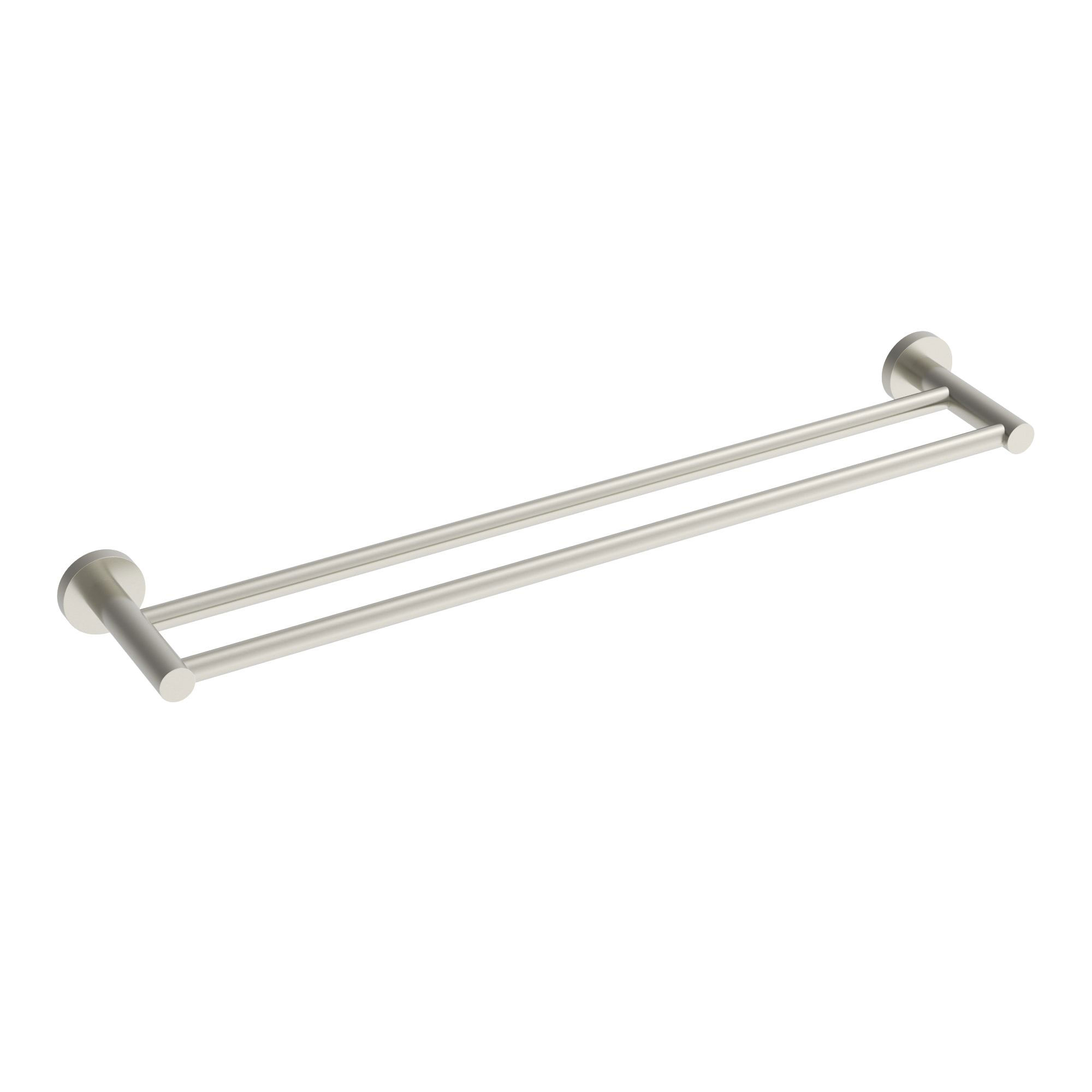 ICO Bath V67184 Lava 24" Double Towel Bar - Brushed Nickel