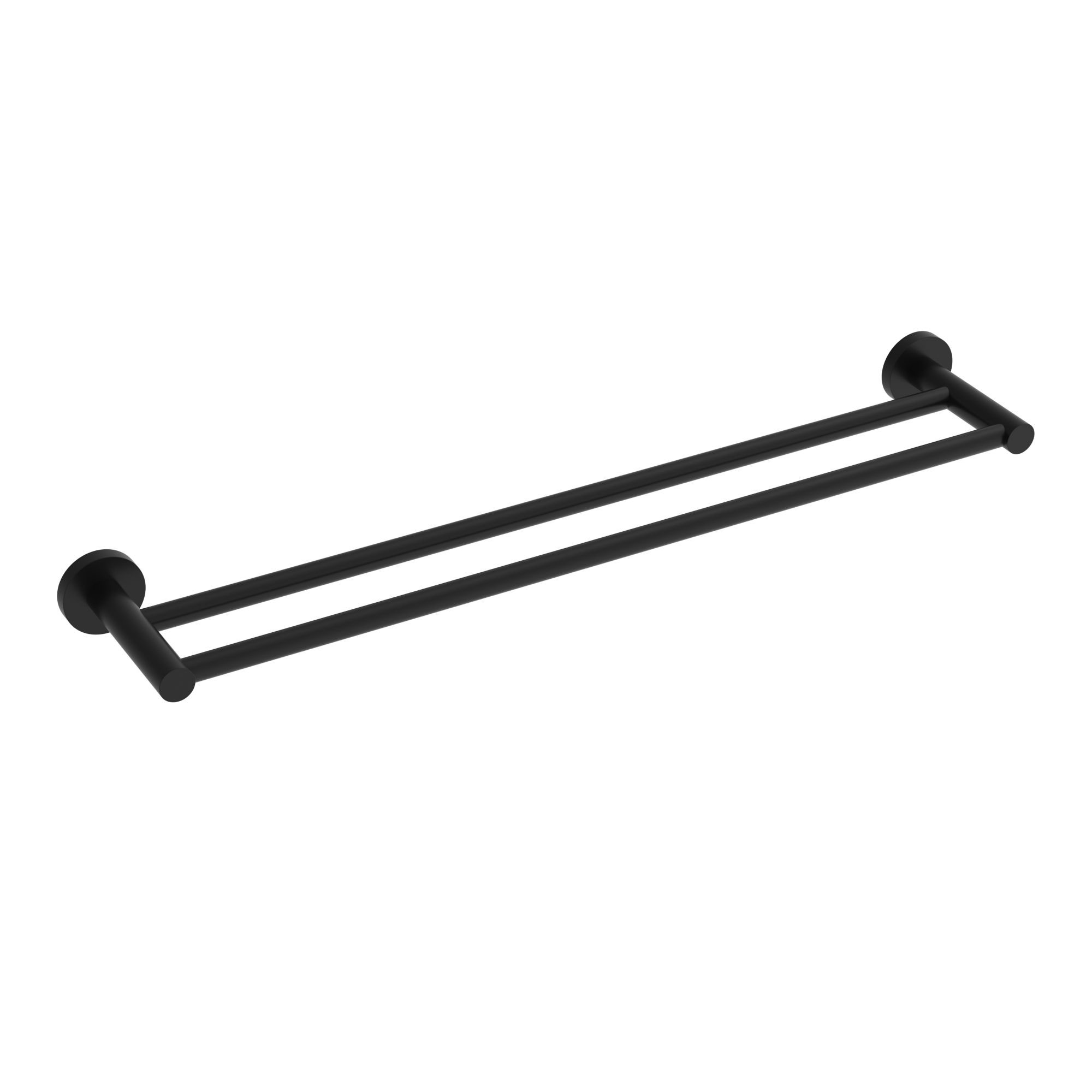 ICO Bath V67185 Lava 24" Double Towel Bar - Matte Black