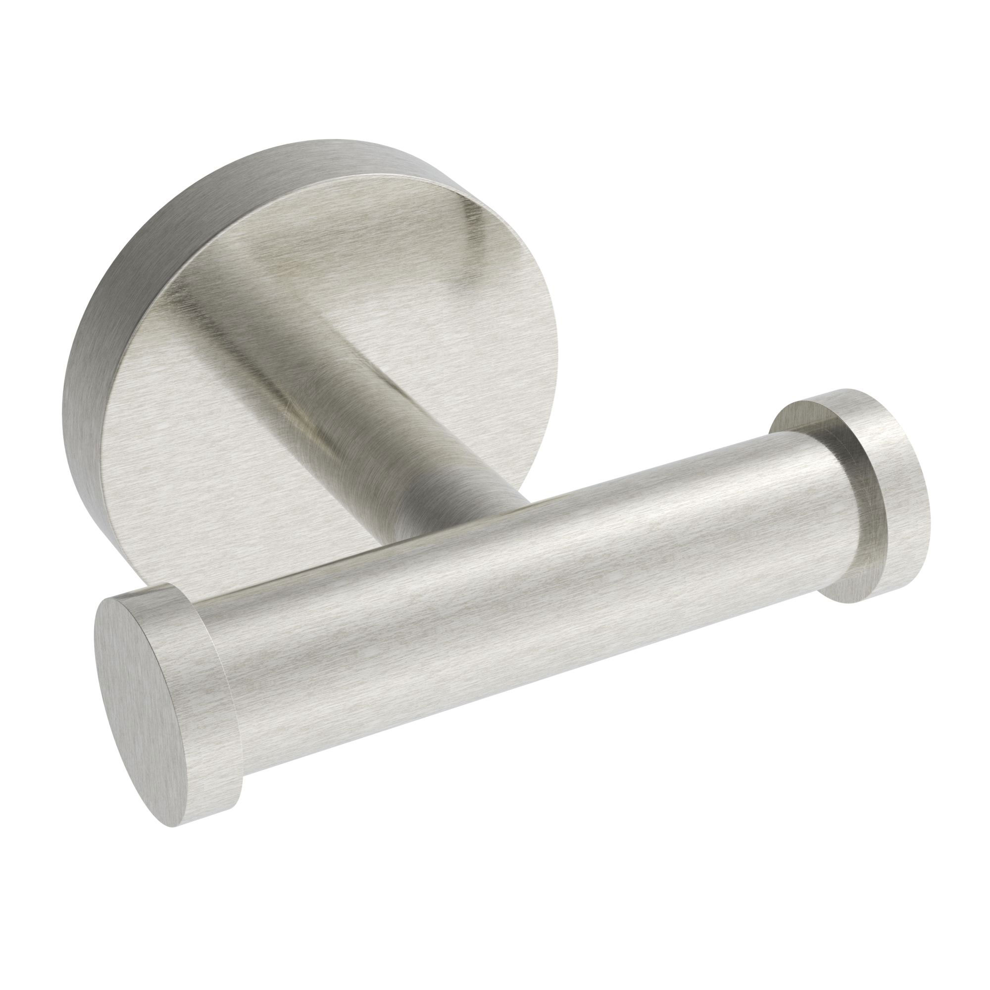 ICO Bath V67224 Lava Double Towel Hook - Brushed Nickel