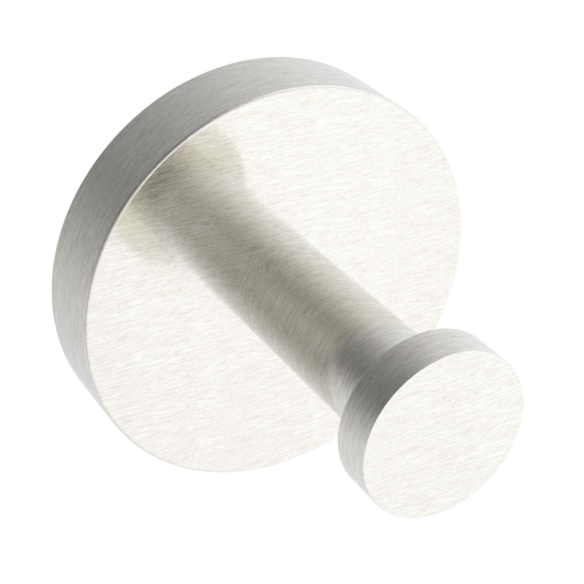 ICO Bath V67234 Lava Towel Hook - Brushed Nickel