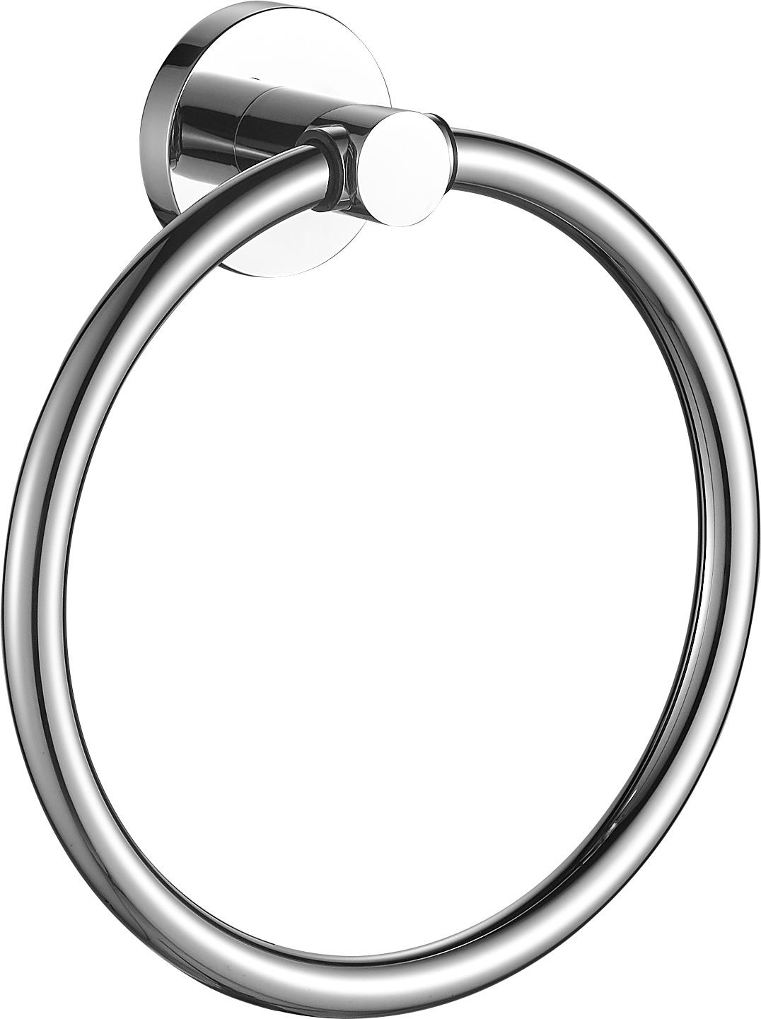 ICO Bath V67313 Lava Towel Ring - Chrome