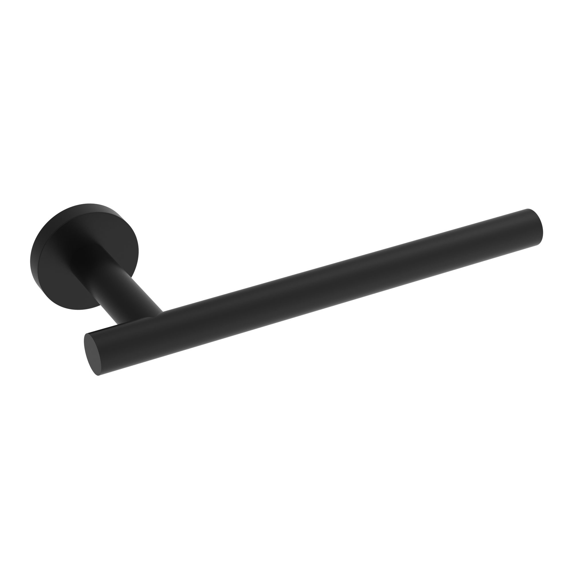 ICO Bath V67325 Lava 8" Towel Bar - Matte Black