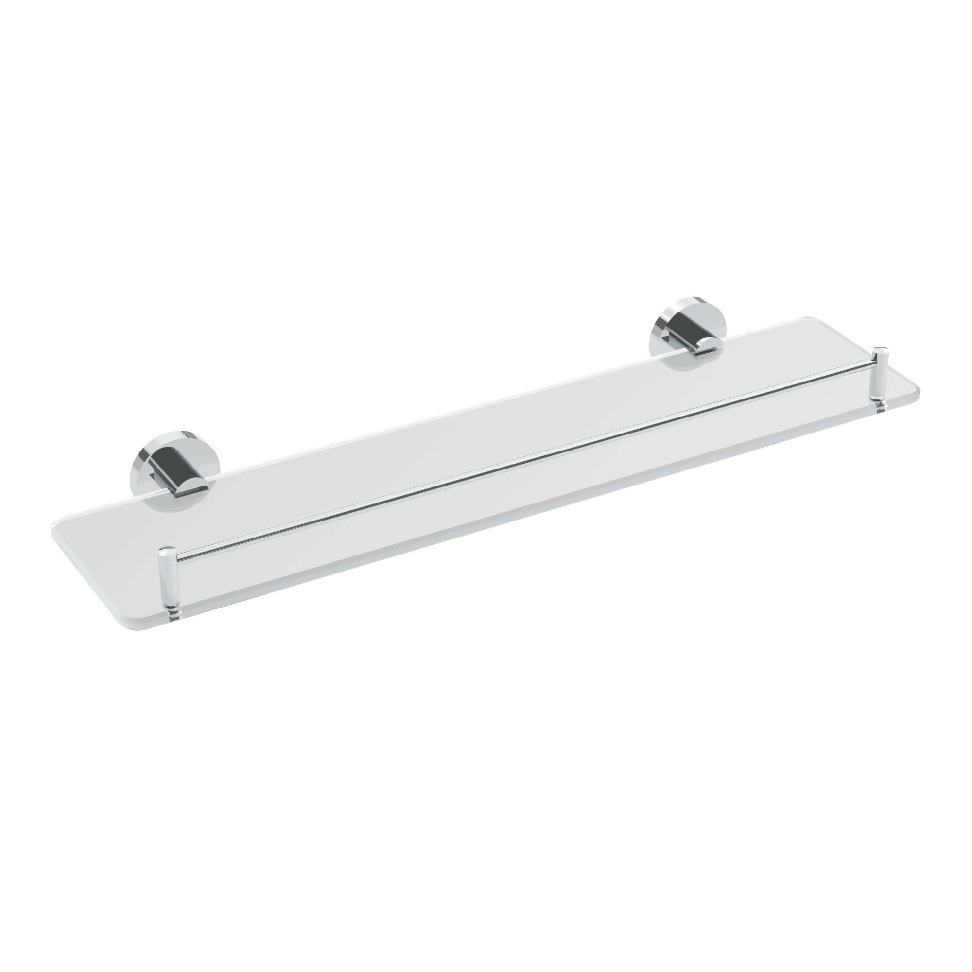 ICO Bath V67763 Lava Glass Shelf - Chrome