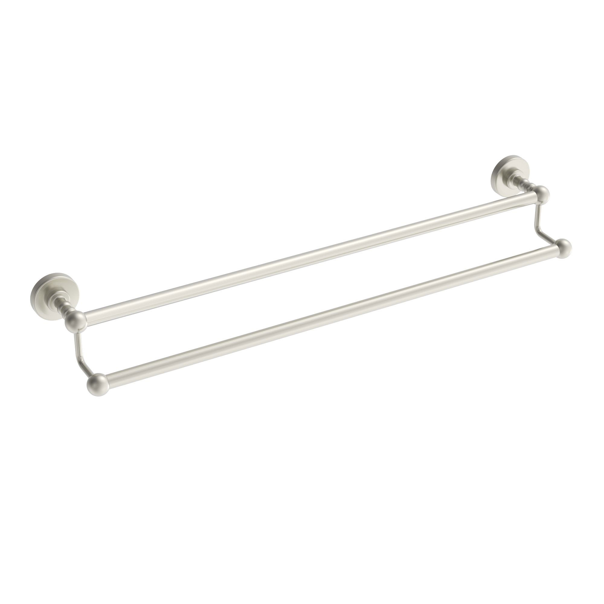 ICO Bath V68184 Ember 24" Double Towel Bar - Brushed Nickel