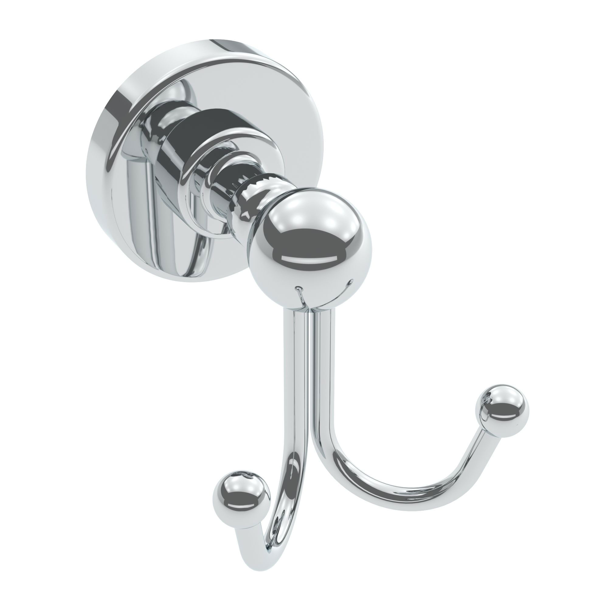 ICO Bath V68223 Ember Double Towel Hook - Chrome