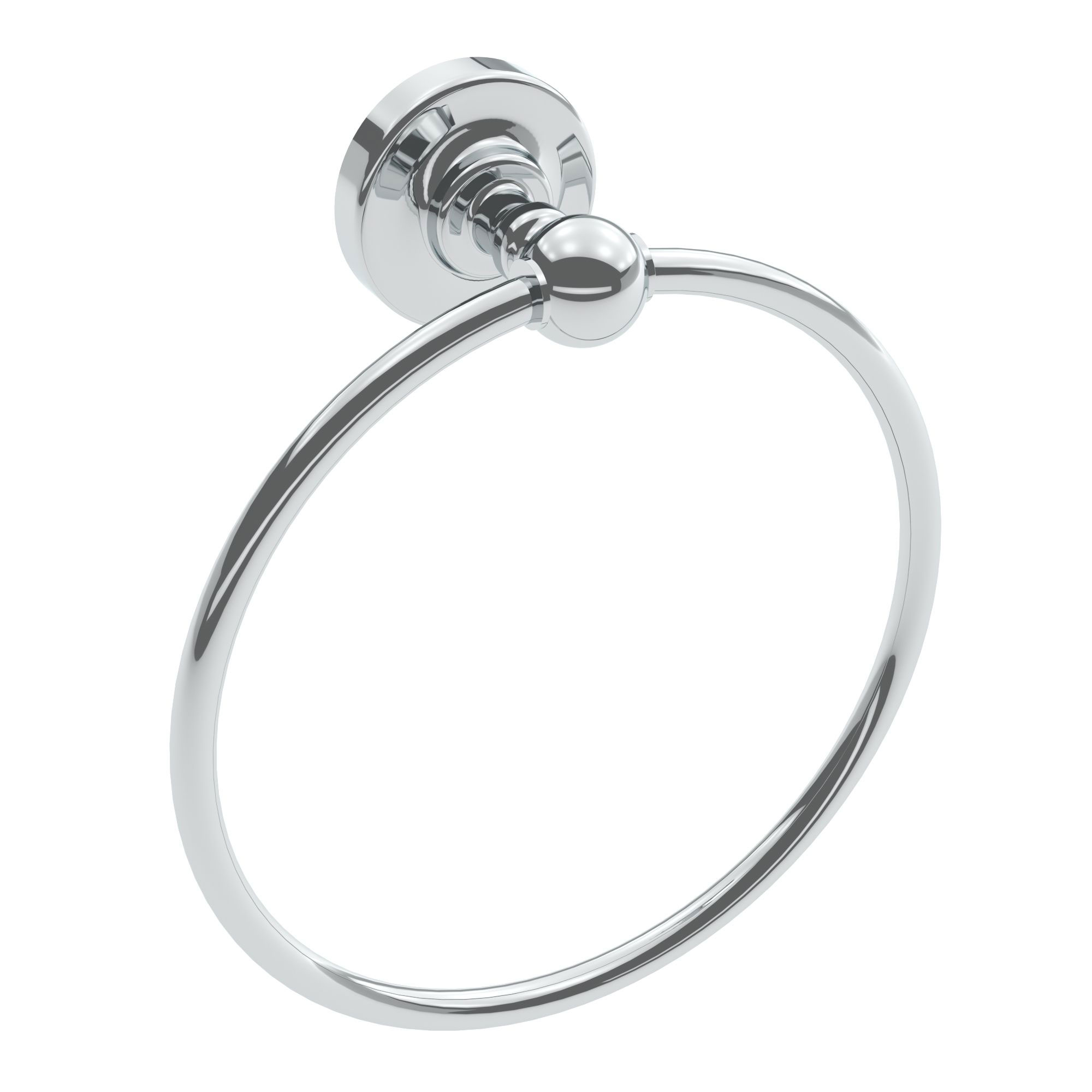 ICO Bath V68313 Ember Towel Ring - Chrome