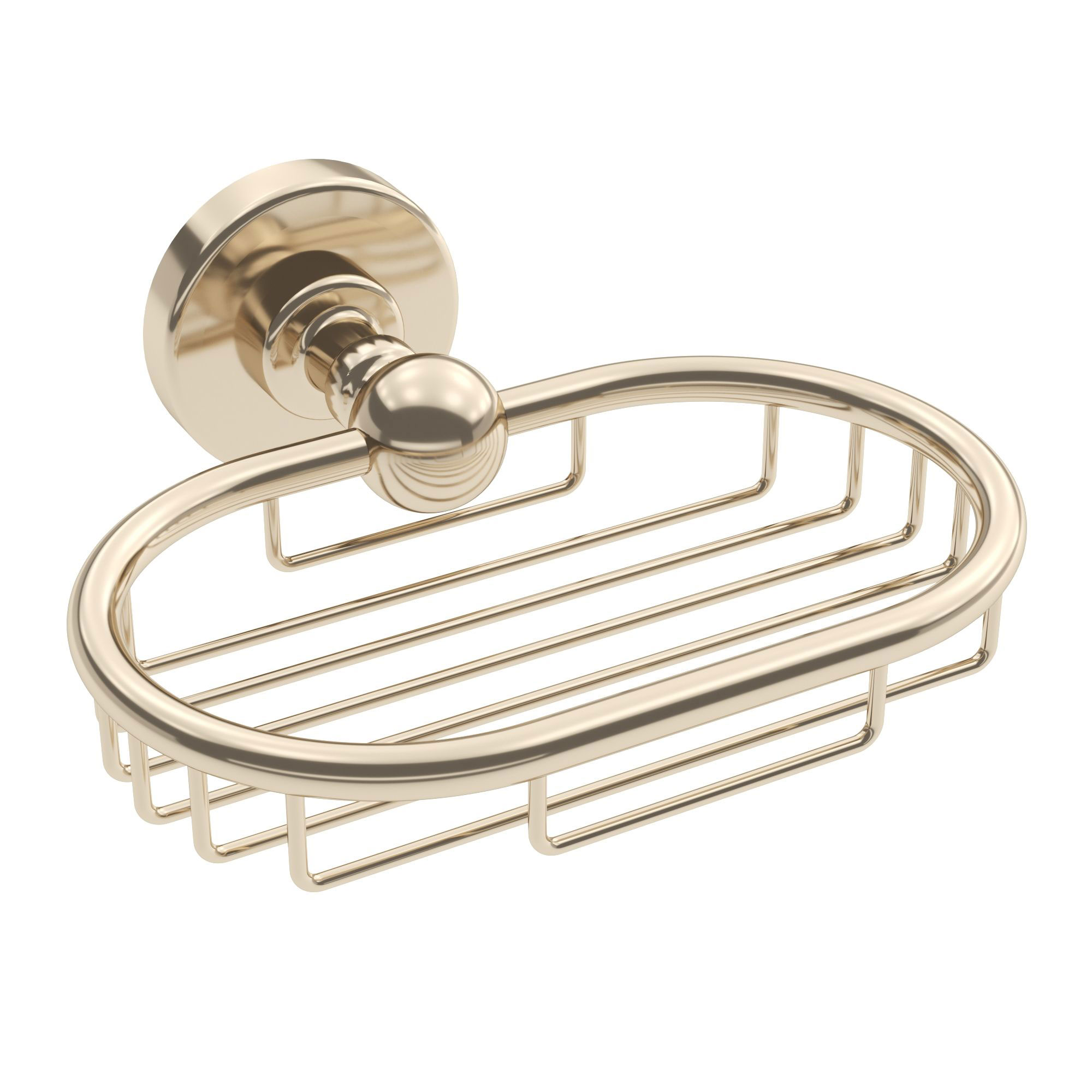 ICO Bath V68596 Ember Soap Basket - Polished Nickel