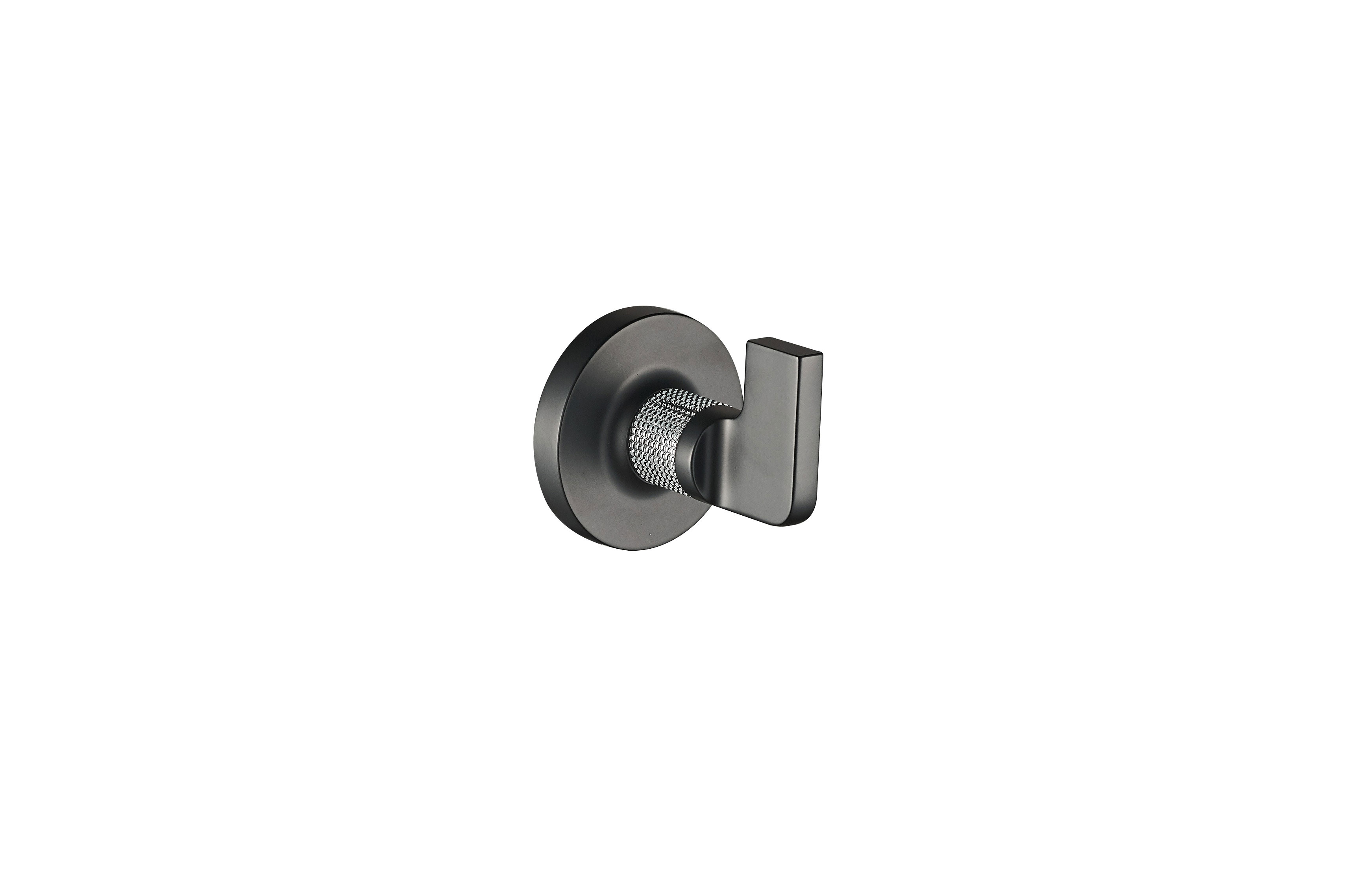 ICO Bath V69210.35 Blaze Towel Hook - Chrome/Matte Black