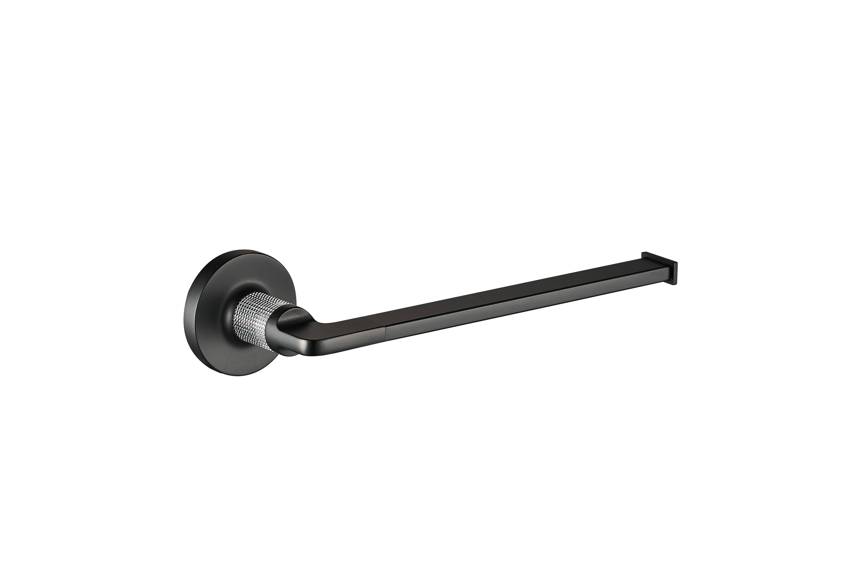 ICO Bath V69320.35 Blaze 8" Towel Bar - Chrome/Matte Black