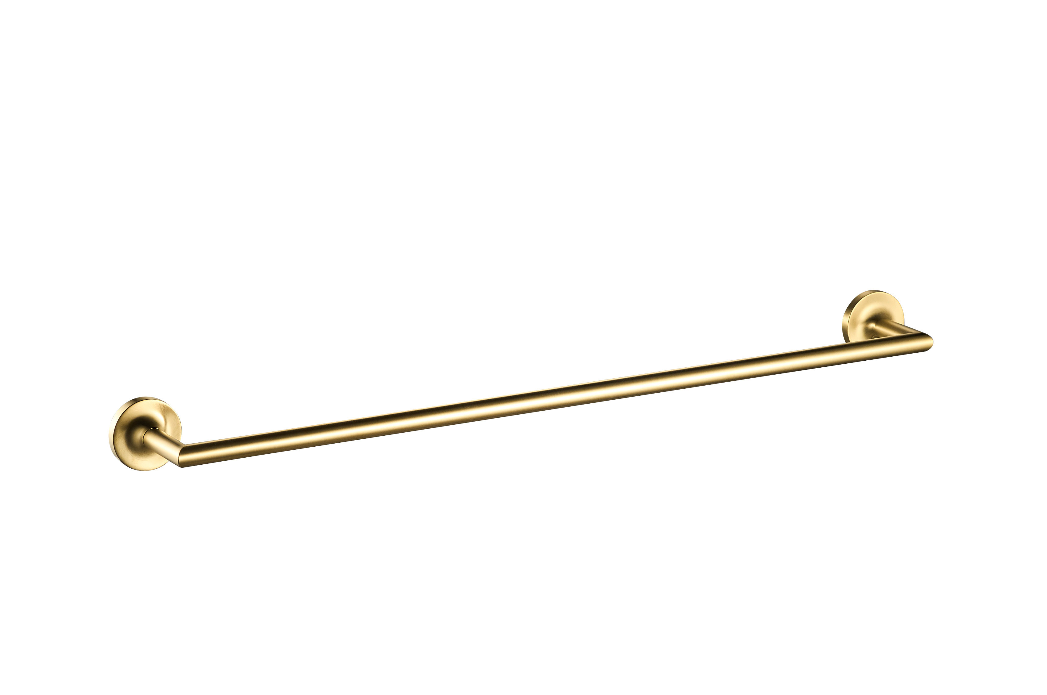 ICO Bath V70158 Glow 24" Towel Bar - PVD Brushed Gold