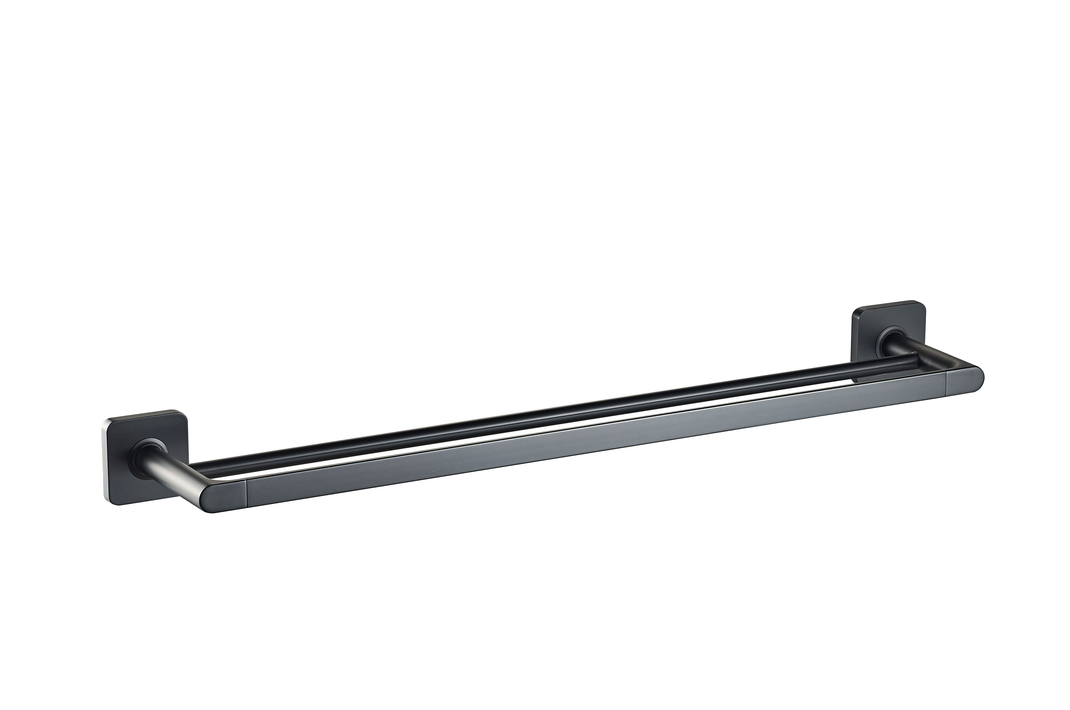 ICO Bath V71185 Vapor 24" Double Towel Bar - Matte Black