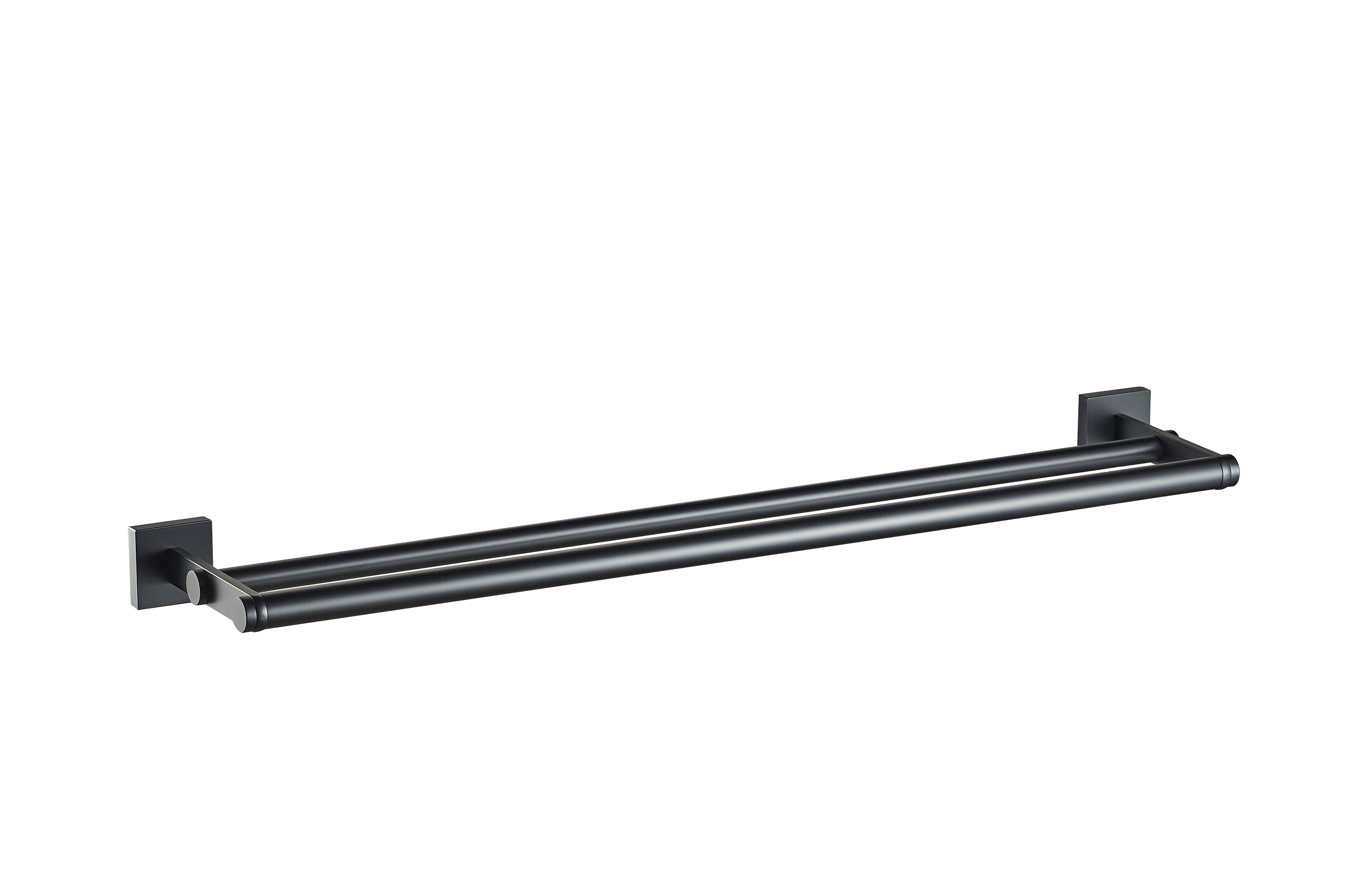 ICO Bath V72185 Sky 24" Double Towel Bar - Matte Black