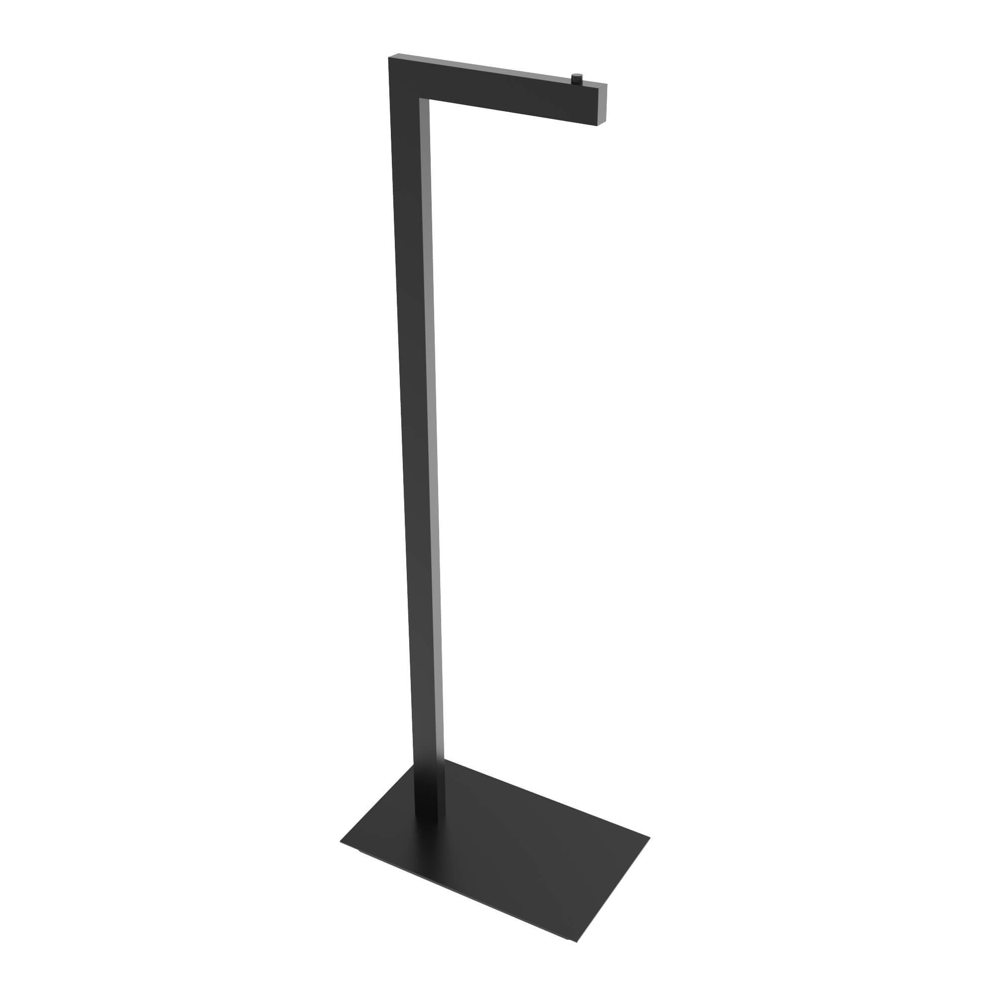 ICO Bath V91055 Square Freestanding Paper Holder - Matte Black