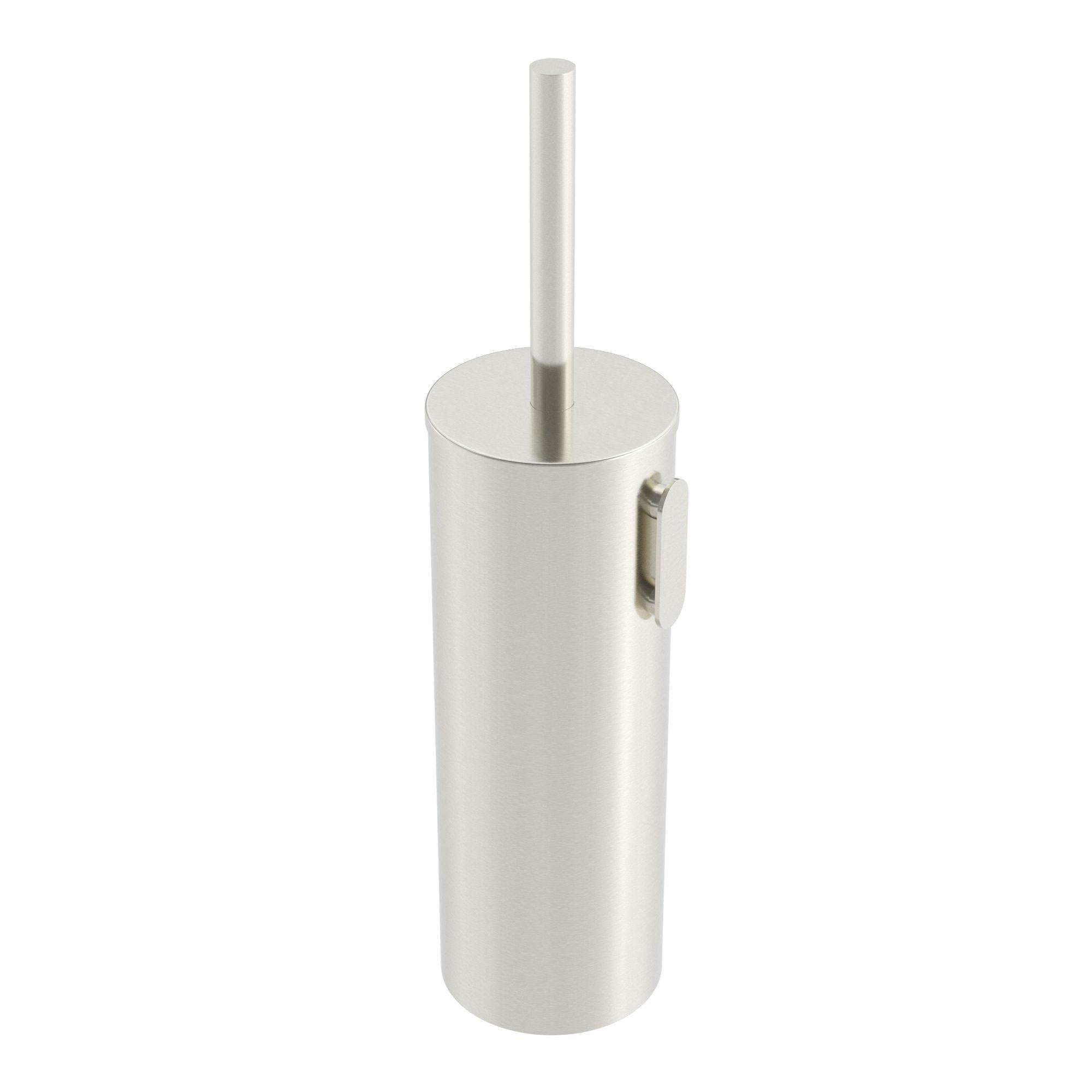 ICO Bath V92124 Wall-Mounted Toilet Brush - Brushed Nickel