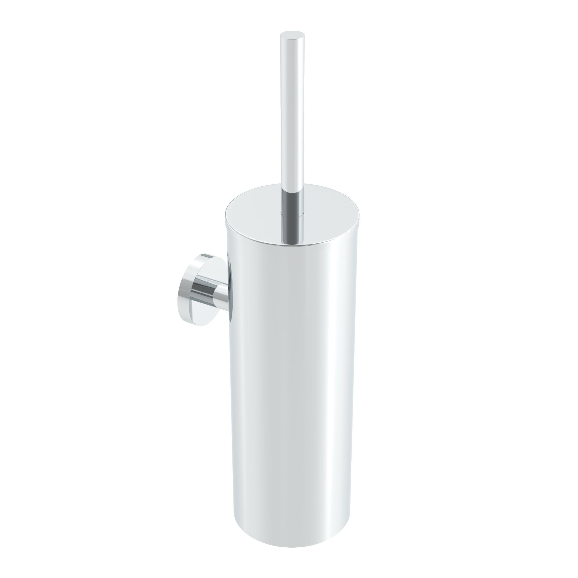 ICO Bath V92133 Wall-Mounted Toilet Brush - Chrome