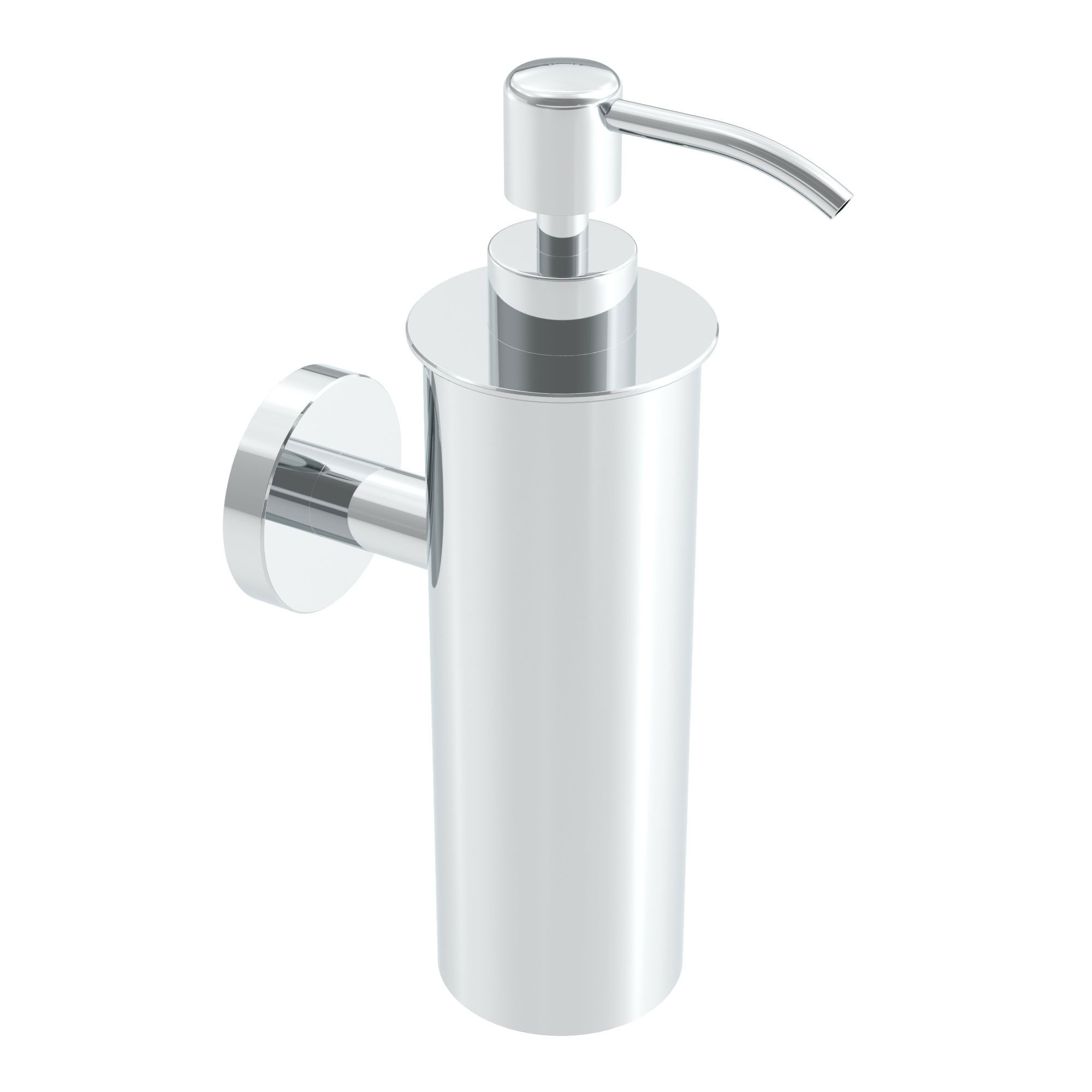 ICO Bath V92323 Wall-Mounted 250ml Soap Dispenser - Chrome