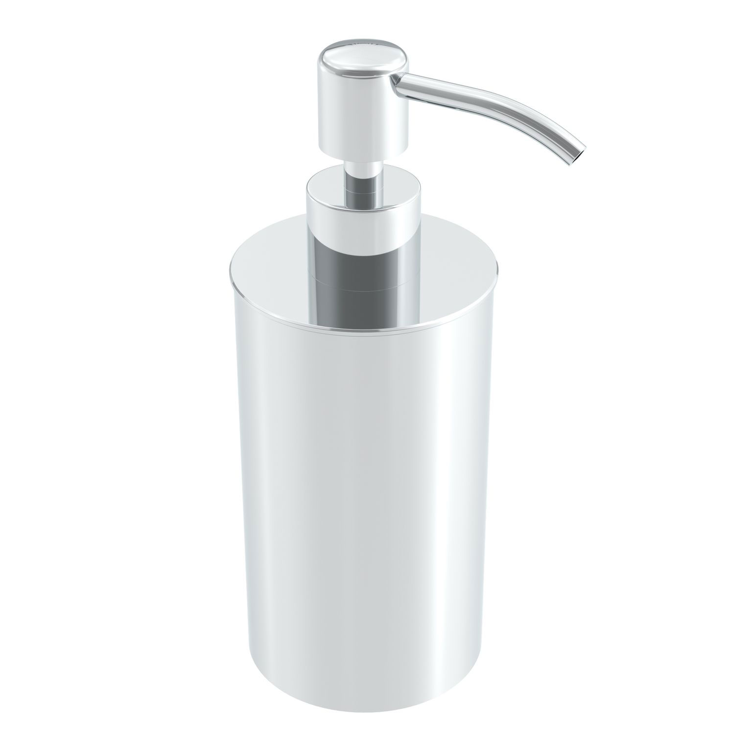 ICO Bath V92333 Freestanding 220ml Soap Dispenser - Chrome