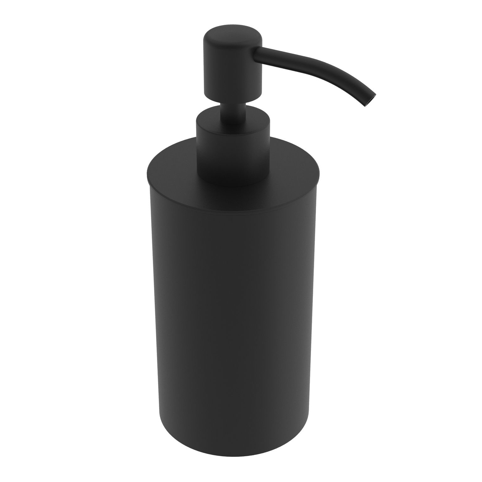 ICO Bath V92335 Freestanding 220ml Soap Dispenser - Matte Black