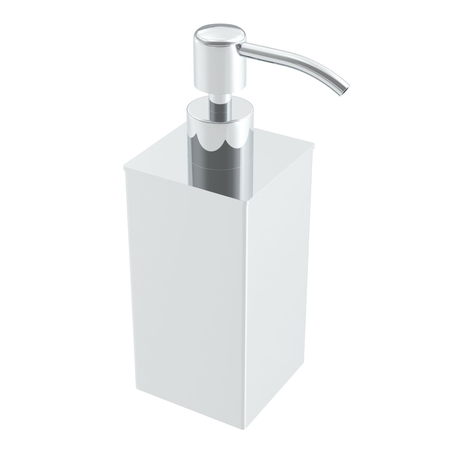 ICO Bath V92343 Freestanding 220ml Soap Dispenser - Chrome