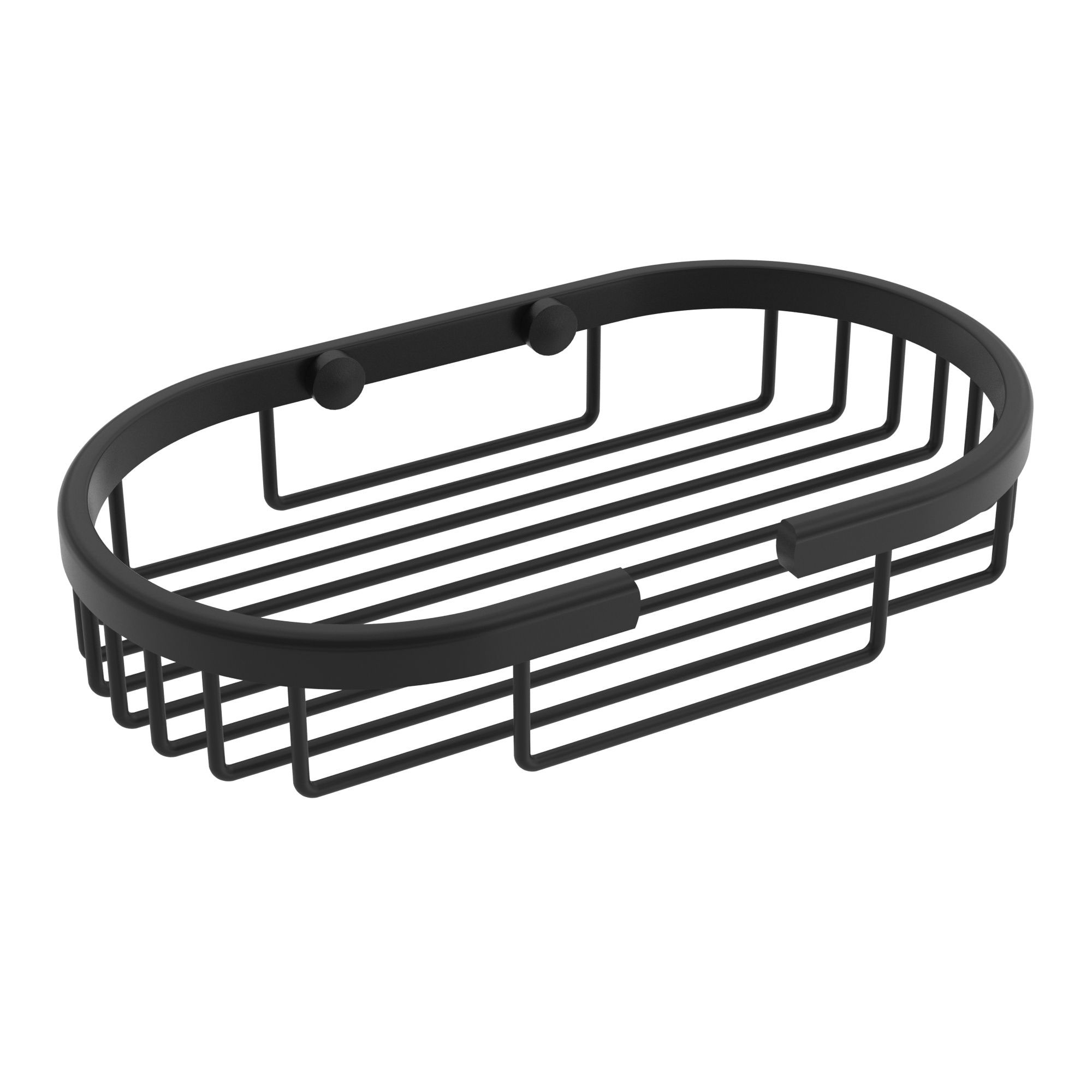 ICO Bath V93115 Shower Basket - Matte Black