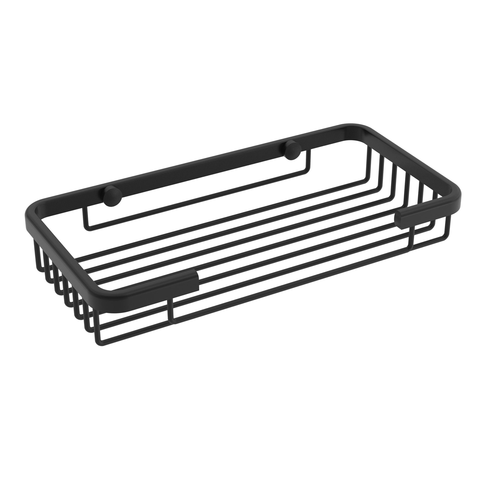 ICO Bath V93135 Shower Basket - Matte Black