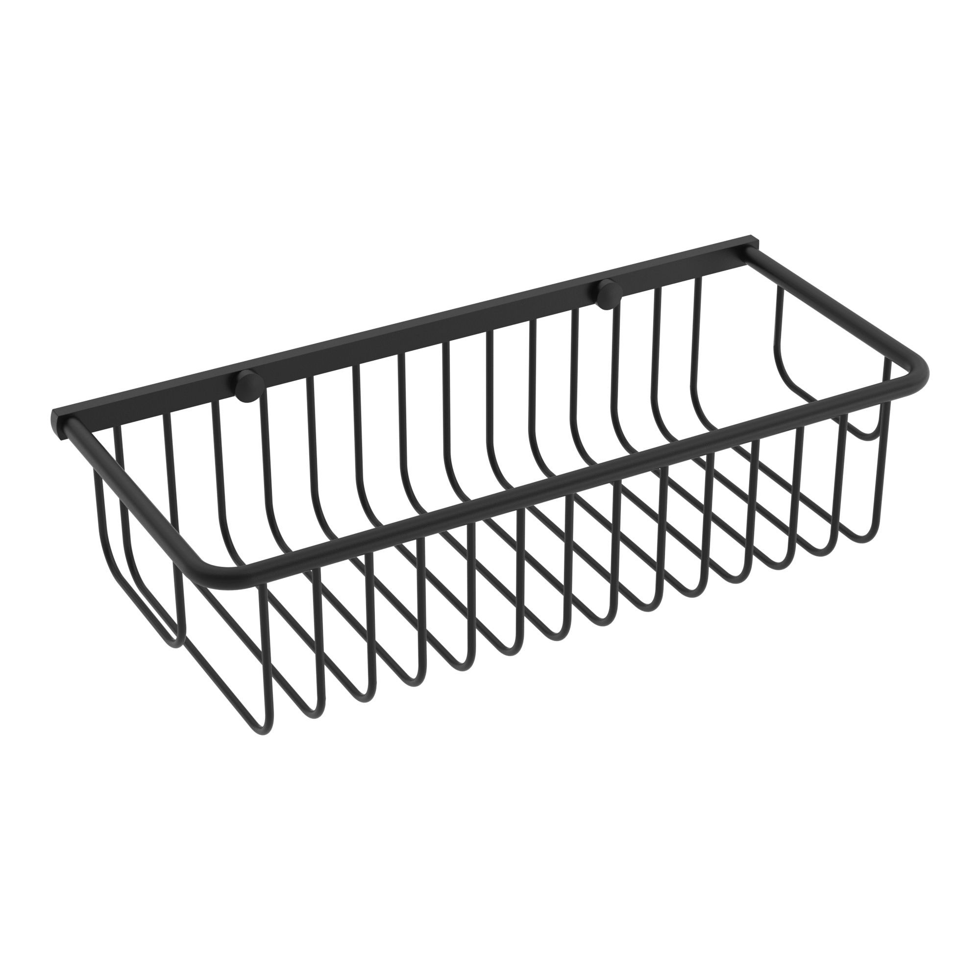 ICO Bath V93155 Shower Basket - Matte Black